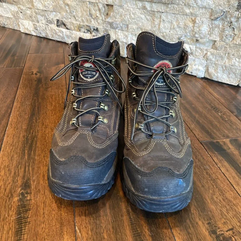 Red Wing Irish Setter Work Boots 83402 Men’s 9.5 *replaced insole